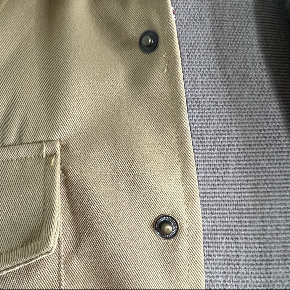 Haband Men’s Flannel Lined Heavyweight Shirt Shacket Medium Like New - Picture 4 of 14